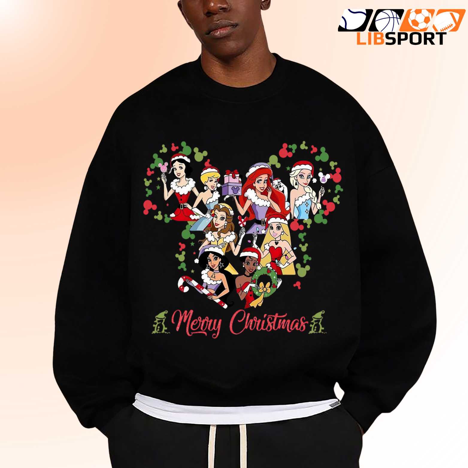 Disney Princess Christmas T Shirt, Holiday Magic Shirt, Unisex Tee